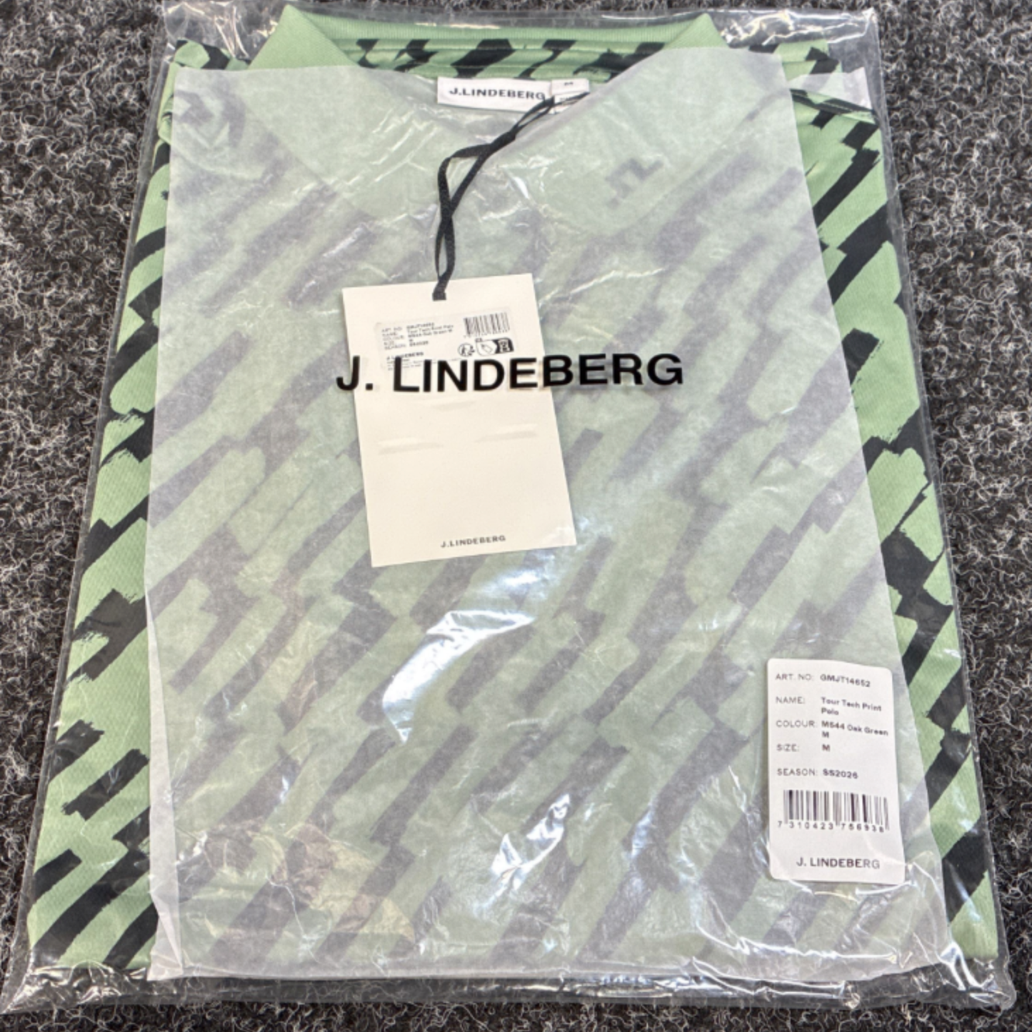 Piké J.Lindeberg Tour Tech Print Polo