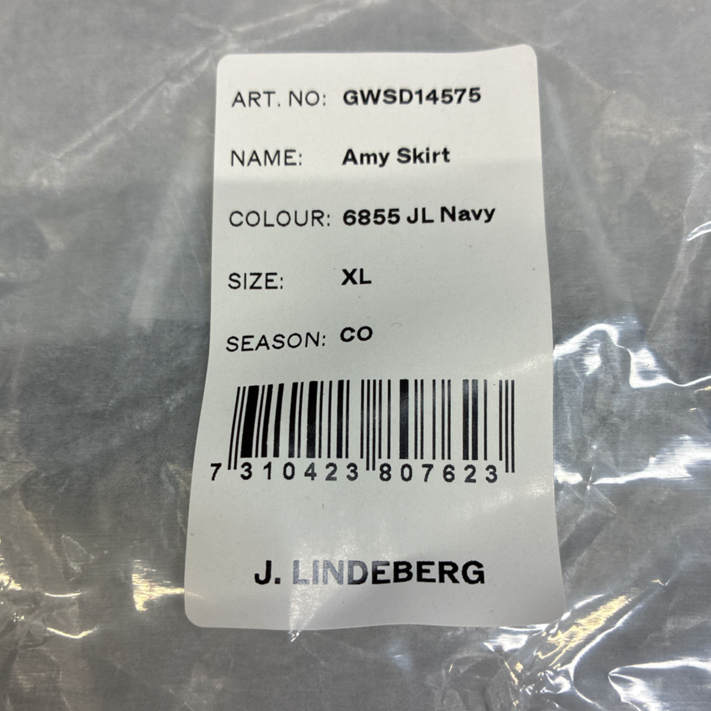 Kjol J.Lindeberg Amelie Skirt Navy