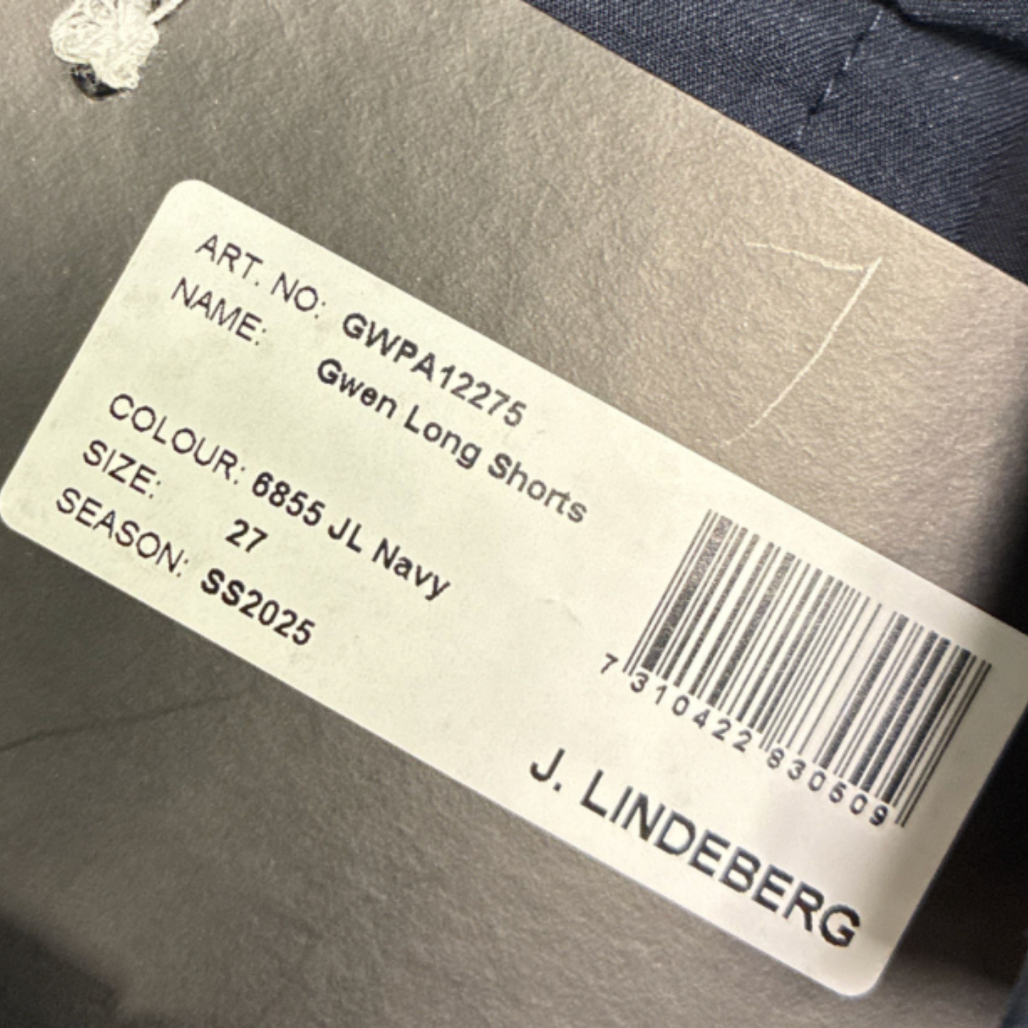 Marinblå J.Lindeberg Gwen Long Shorts