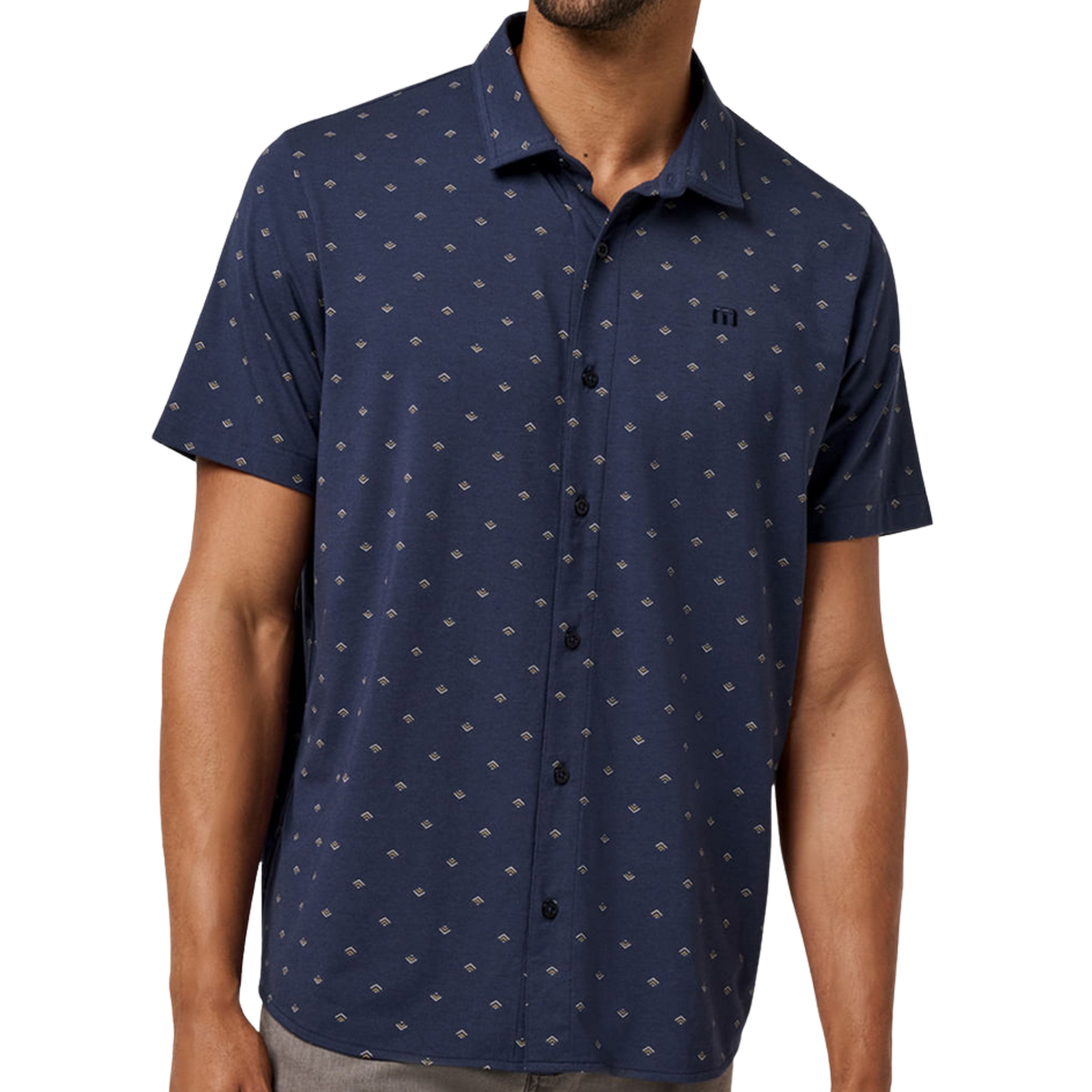 Skjorta Trawis Mathew COMFORTKNIT GEO