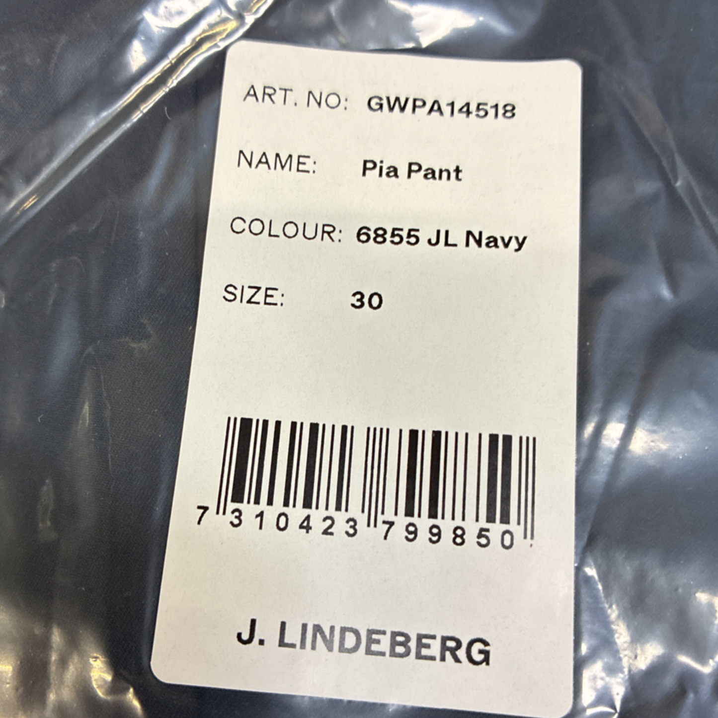 Golfbyxor J.Lindeberg Pia Pant Navy